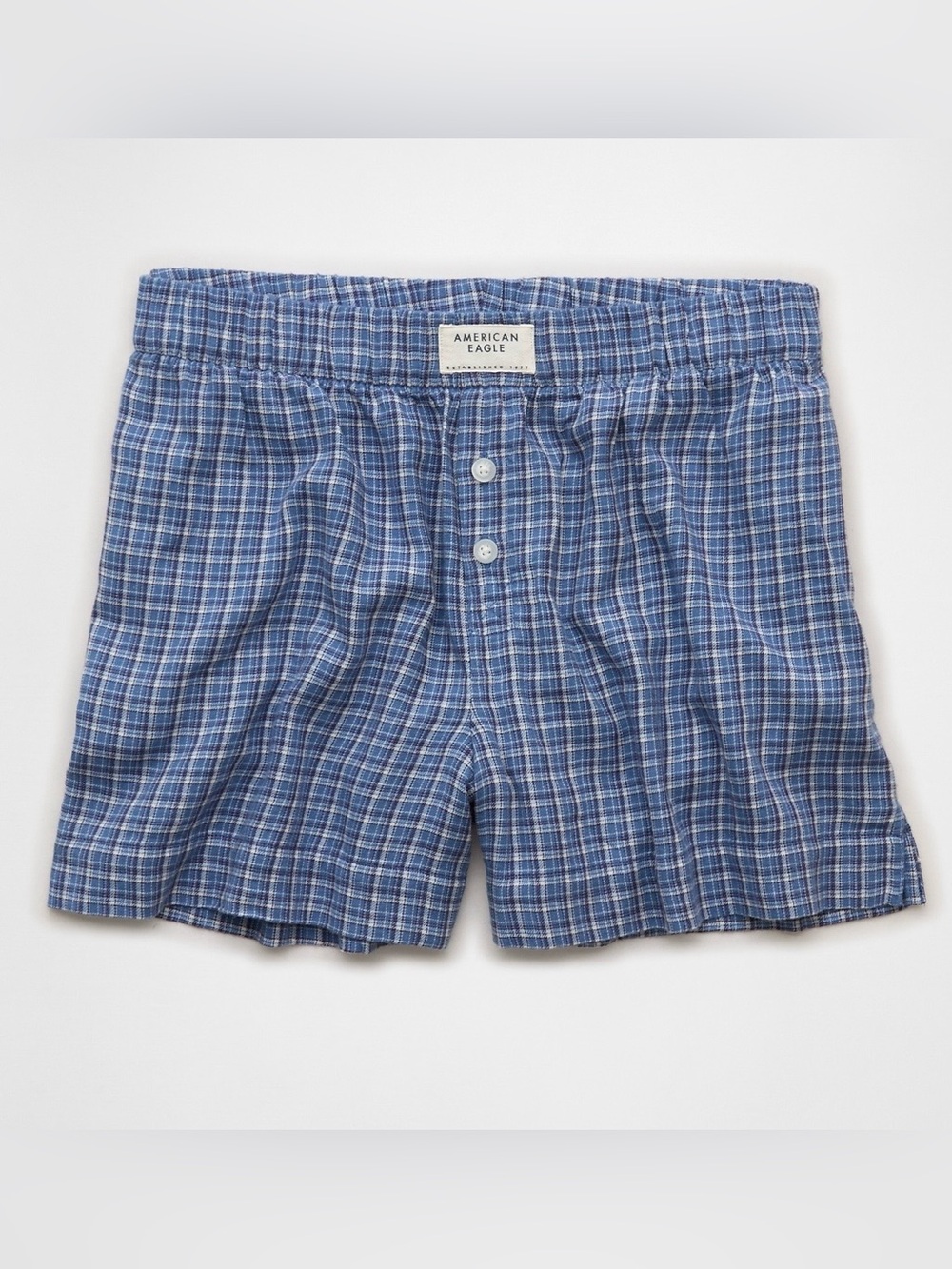 American Eagle Flannel Boxer Sleep Shorts!